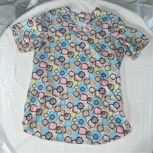 Women's BARCO Nursing Nurse’s Uniform Scrubs Scrub Top S